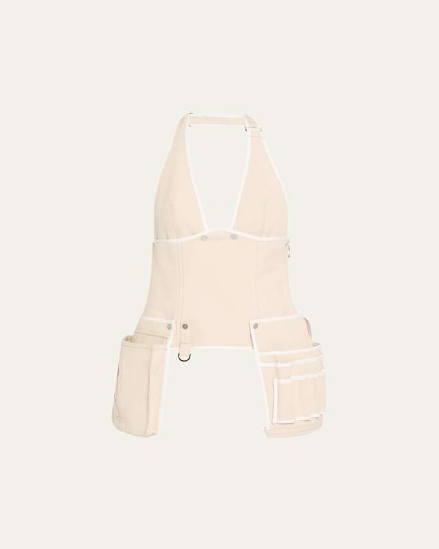 Toolbelt Halter Bustier Top